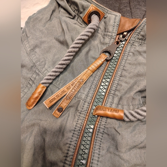 Naketano "All In On" Women Hoodie Jacket MEDIUM Size - Picture 2 of 14